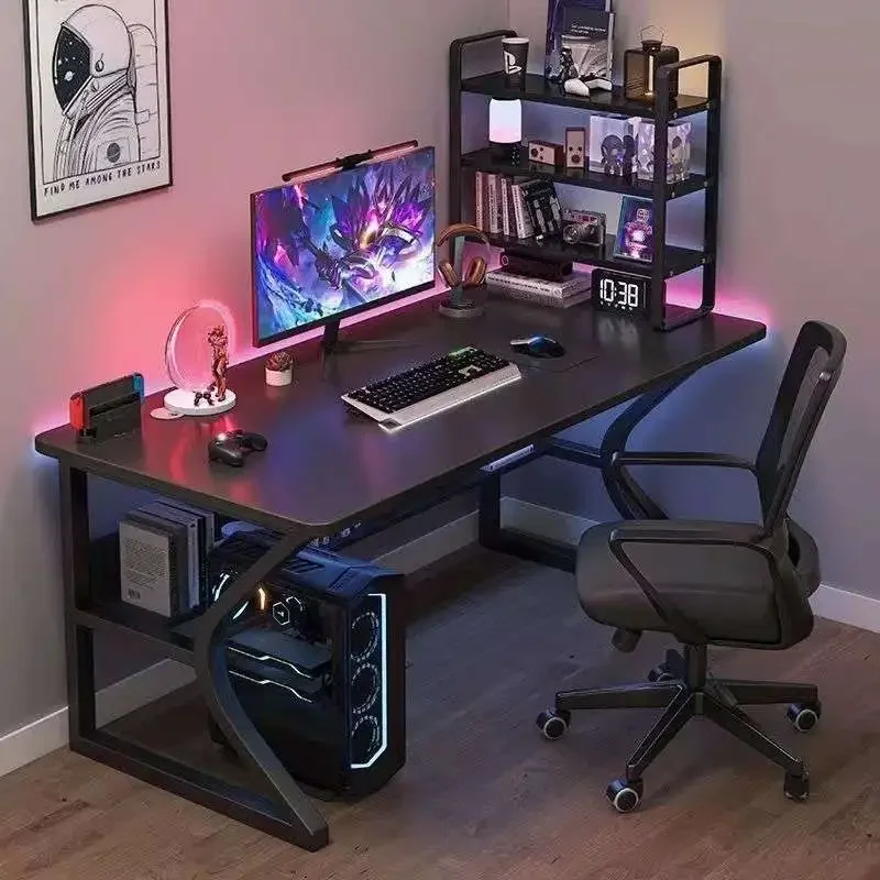 Desk Setup White - Q minimalista console mesas de computador