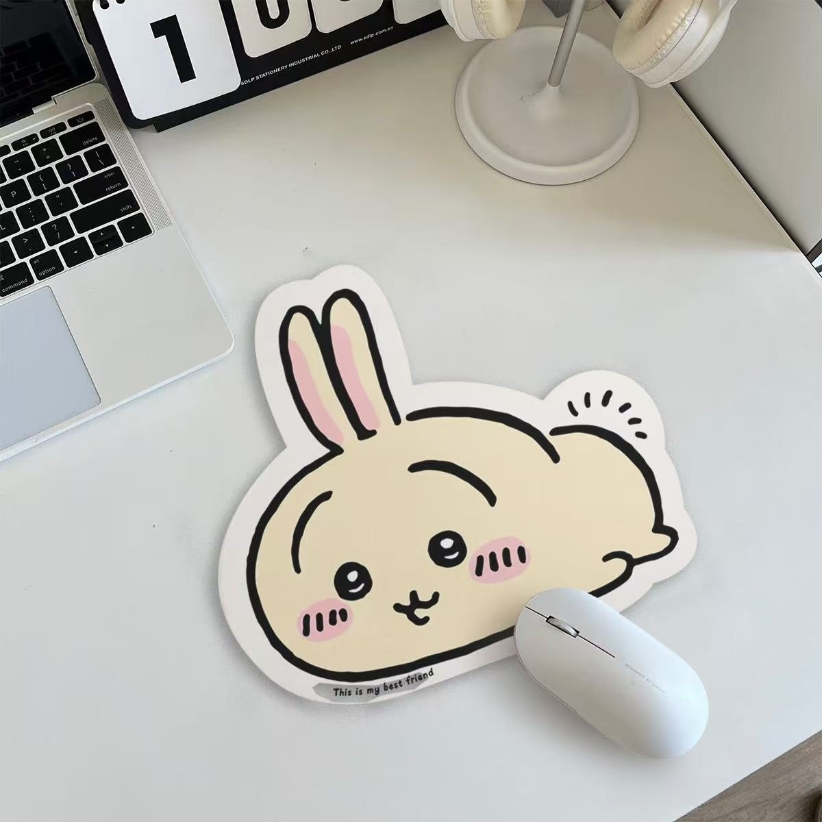 Rubber Mat Desk - Mouse Pad de Couro com Formato