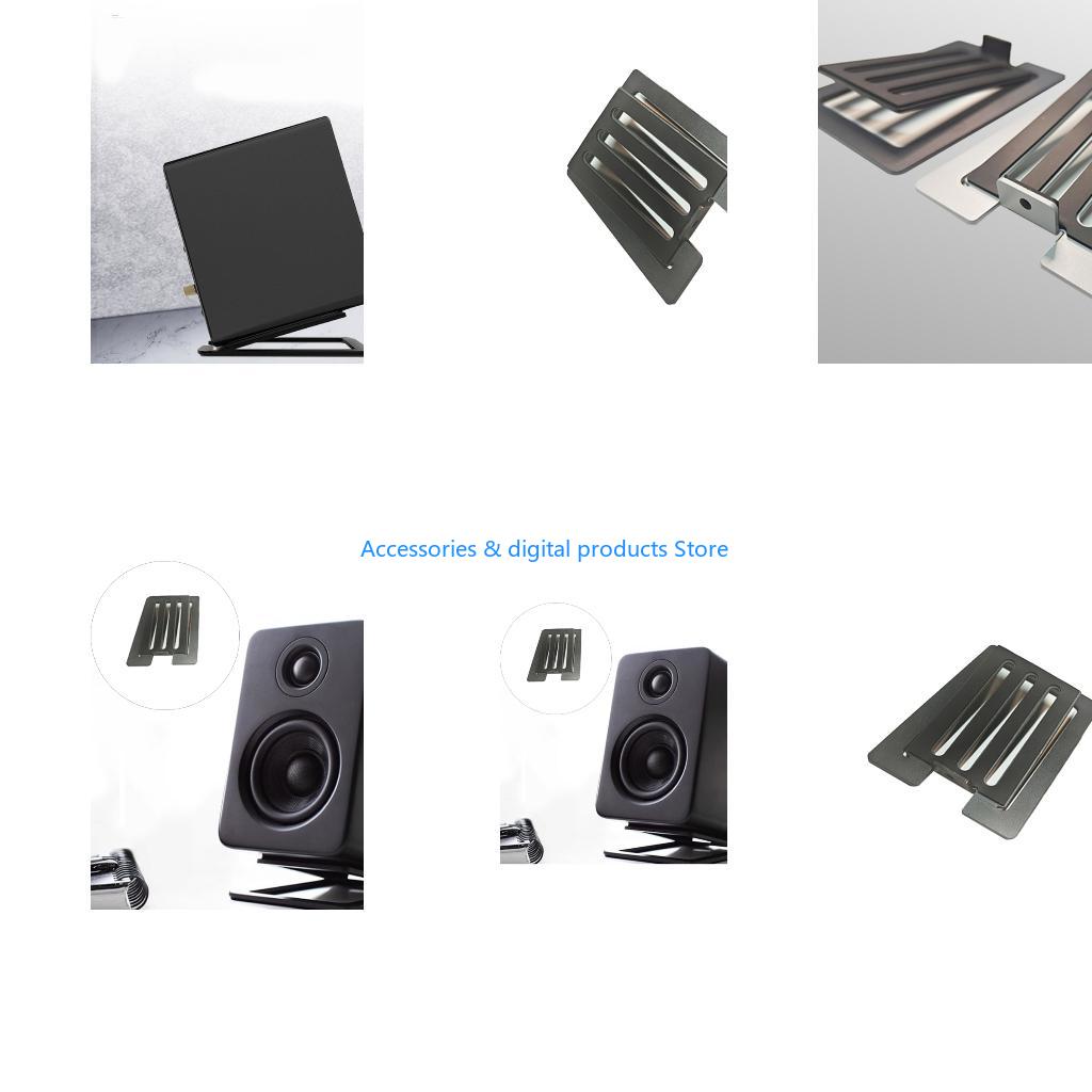 Desk Setup With Speakers - Suporte alto-falante com ângulo inclinação ergonômico