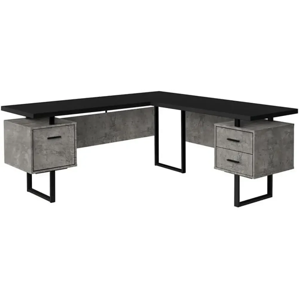 Desk Setup Office - Mesa de Computador em L de