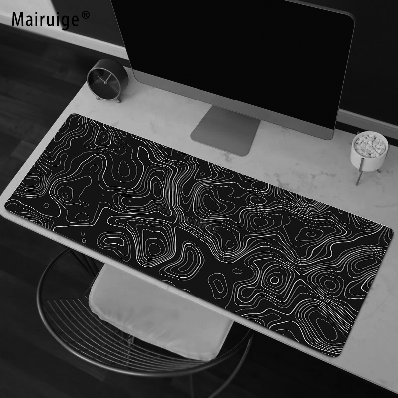 Desk Setup Gadgets - Abstrato fluido gaming mouse pad mesa