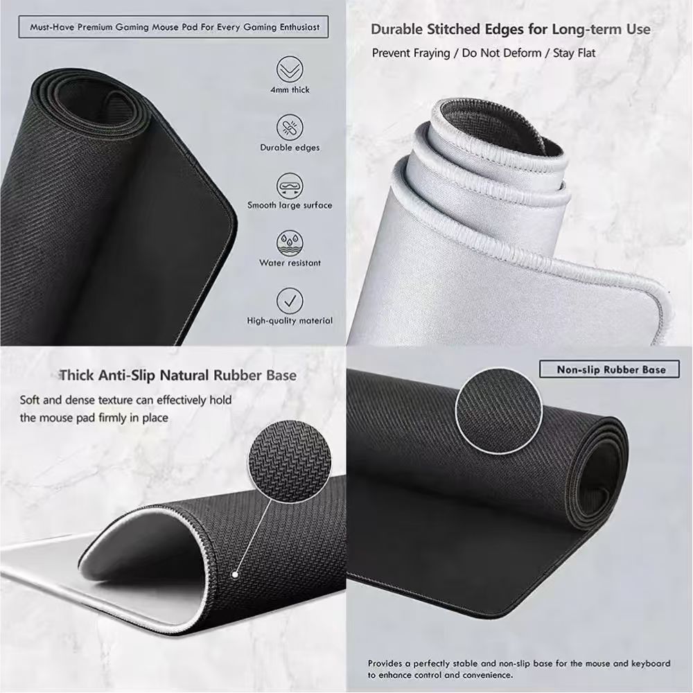 Rubber Mat Desk - Mouse Pad Personalizado com Impressão de