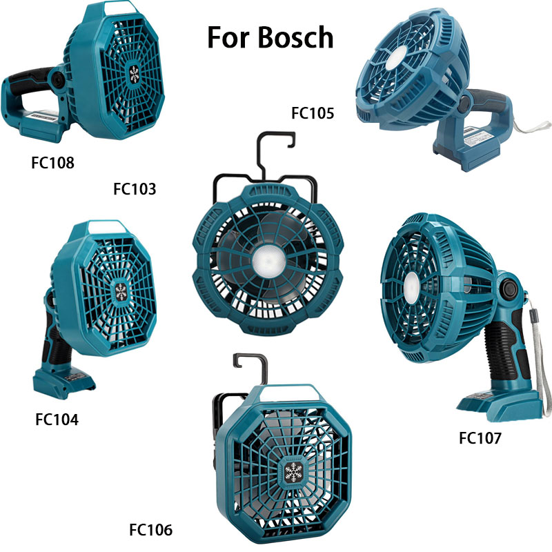 Desk Setup Gear - Ventilador de iluminação multifuncional para bosch