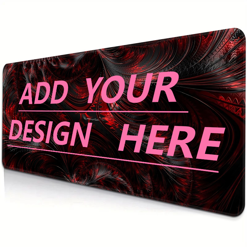 Rubber Mat Desk - Tapete de Mesa Personalizado Simples e