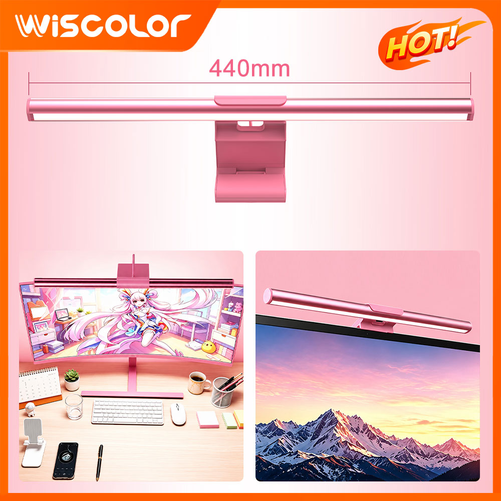 Desk Setup Office - Barra de Luz LED para Monitor,
