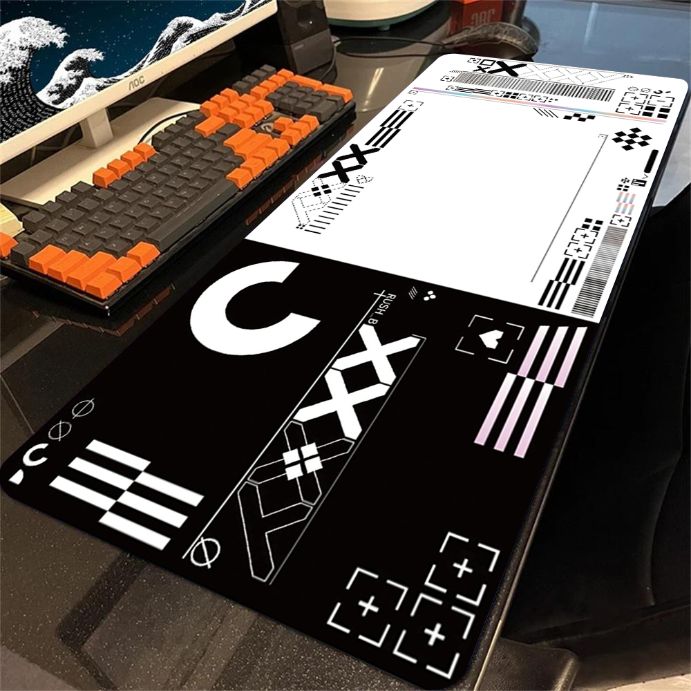 Desk Setup Pink - Xxl mouse pad grande mousepad teclado
