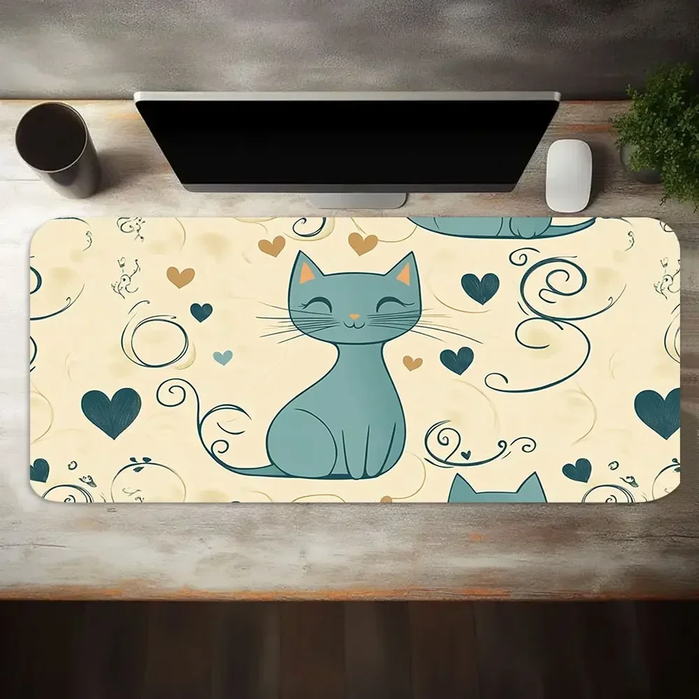 Desk Setup Office - Mouse Pad para Jogos 1PC com