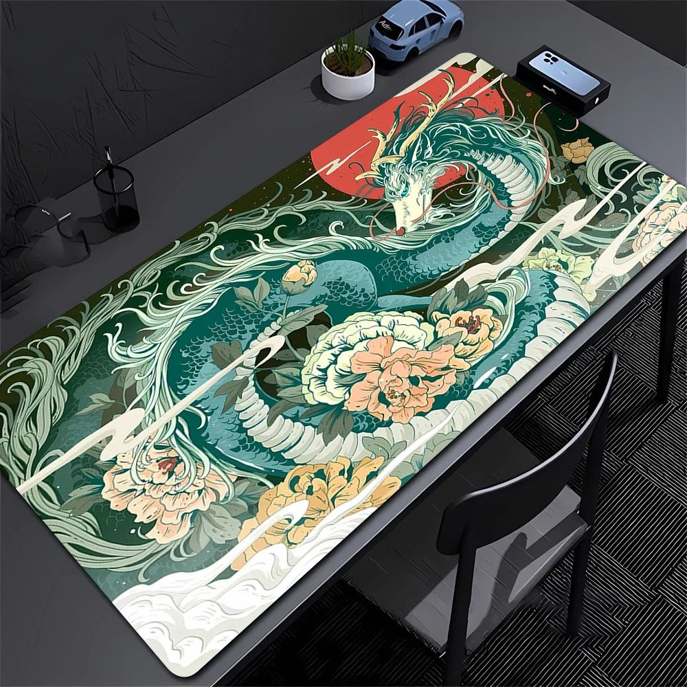 Desk Setup Gaming Pc - Tapete de Mesa Grande com Estampa