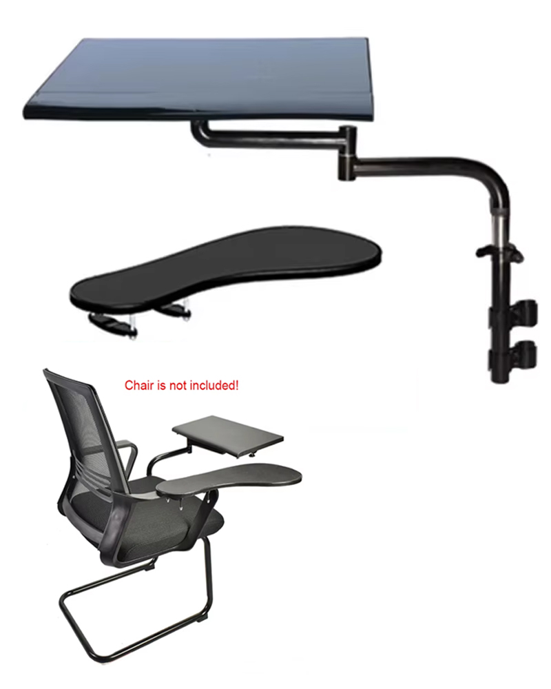Desk Setup Pink - Hyvarwey-suporte multifuncional para cadeira, com trava