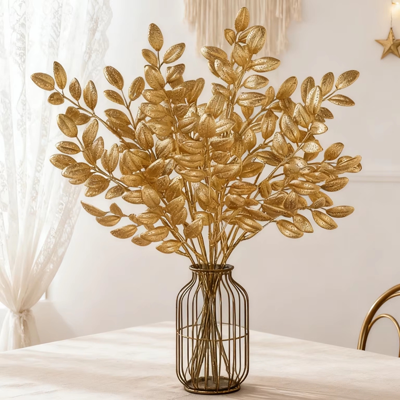 Desk Setup Plants - 10 Peças de Plantas Artificiais com
