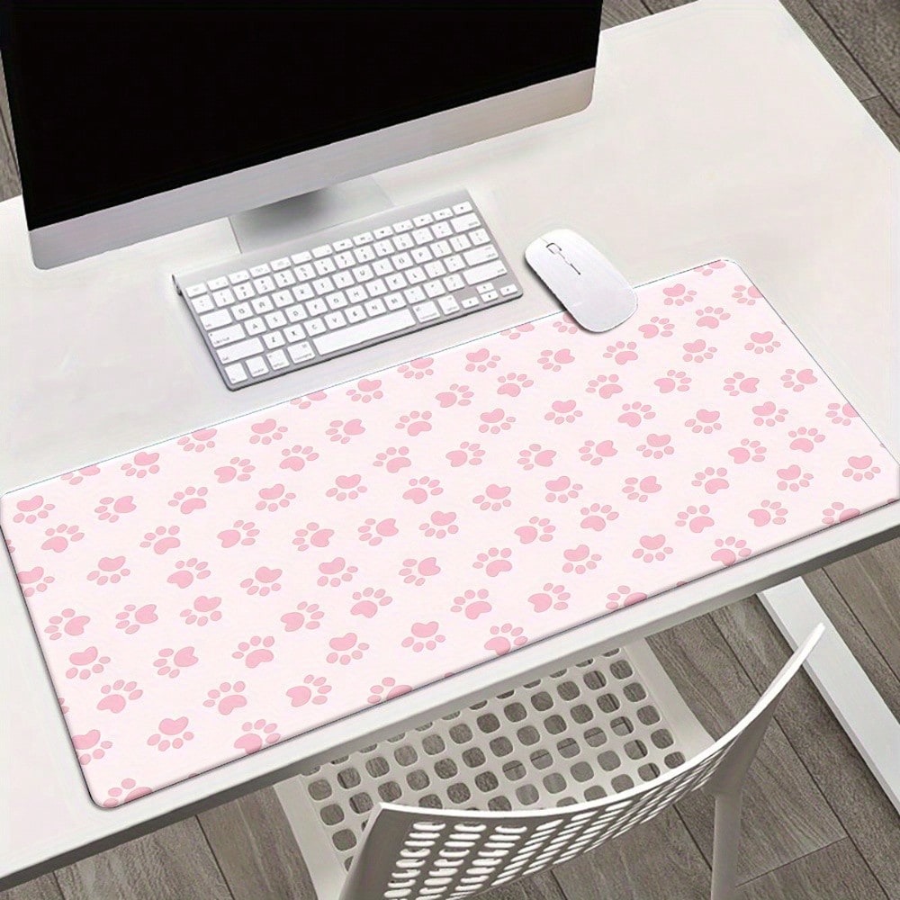Desk Setup Pink - Almofada de mesa com estampa de