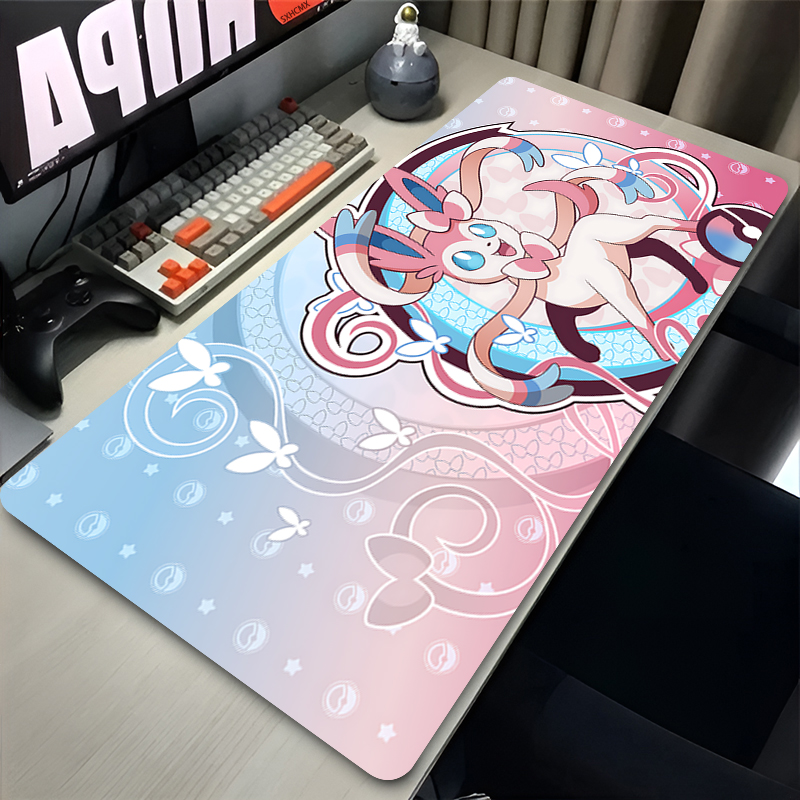 Desk Setup Pink - Mousepad Grande Rosa Fofo XXL para