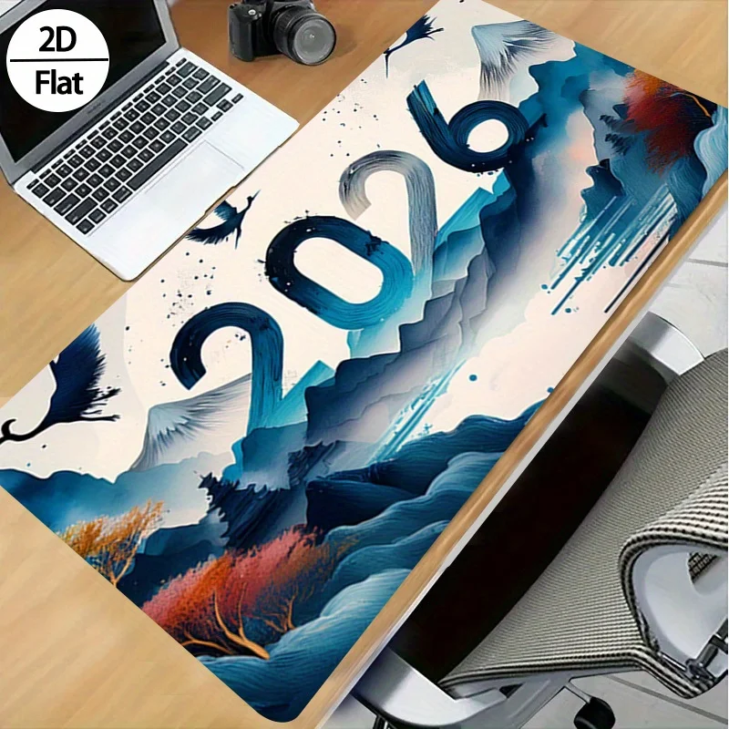 Rubber Mat Desk - Mouse Pad Grande de Borracha com