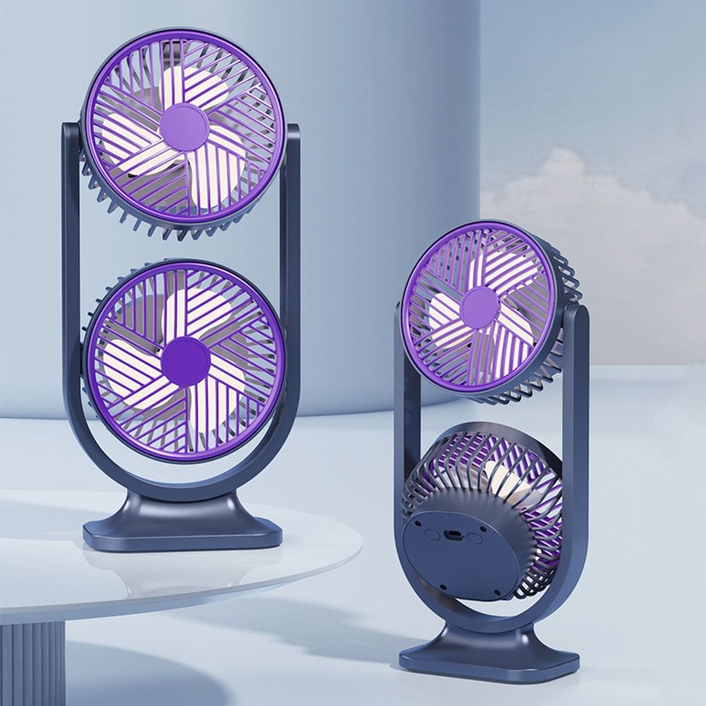 Desk Setup Gear - Ventilador de Mesa com 5 Velocidades
