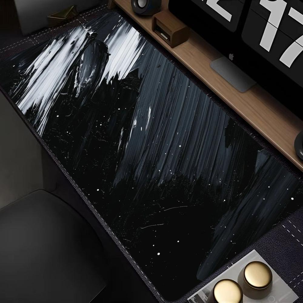Desk Setup Gadgets - Mouse Pad Abstrato Fluido para Jogos,