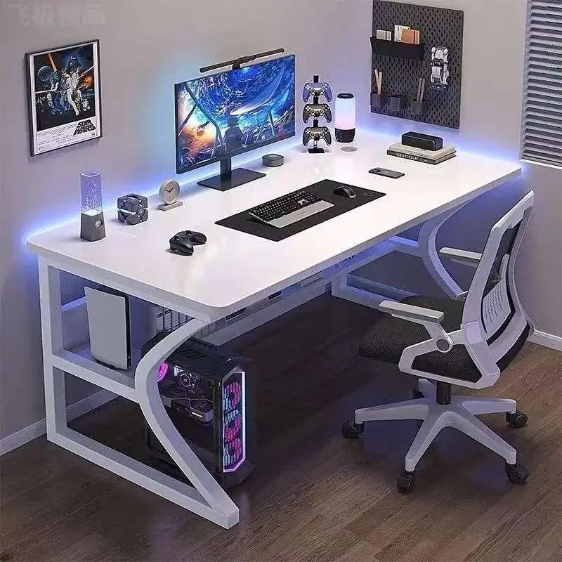 Q minimalista console mesas de - Desk Setup White avaliação e preço
