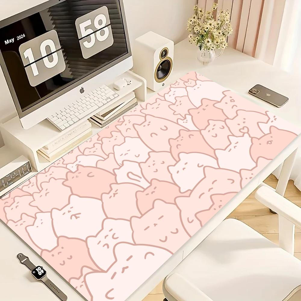 Mouse Pad para Jogos, Tapete G - Desk Setup Pink avaliação e preço