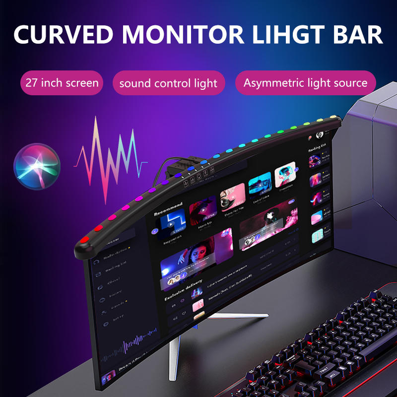 Barra de Luz RGB para Monitor, - Desk Setup Office avaliação e preço