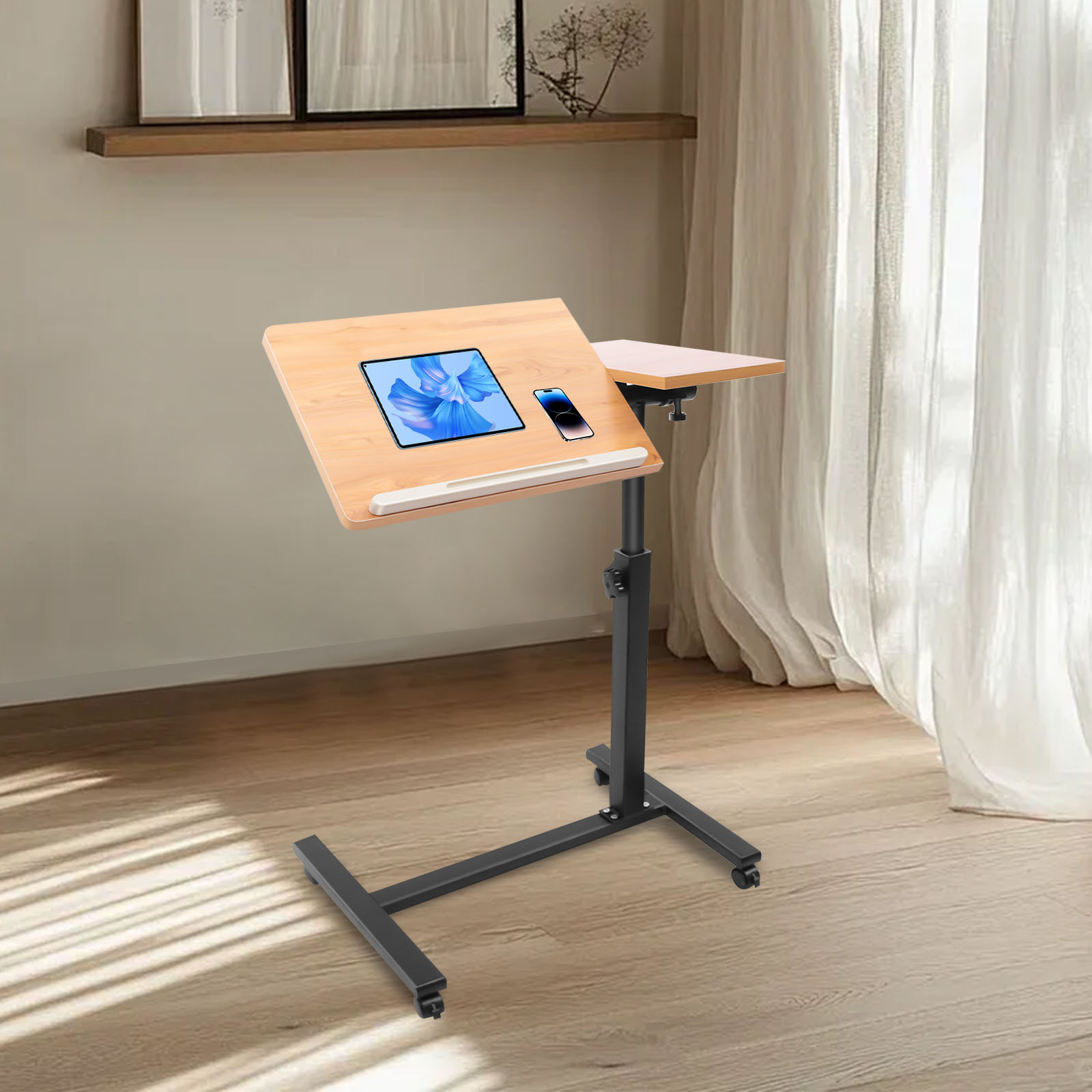 Mesa para laptop móvel ajustáv - Desk Setup Pc avaliação e preço