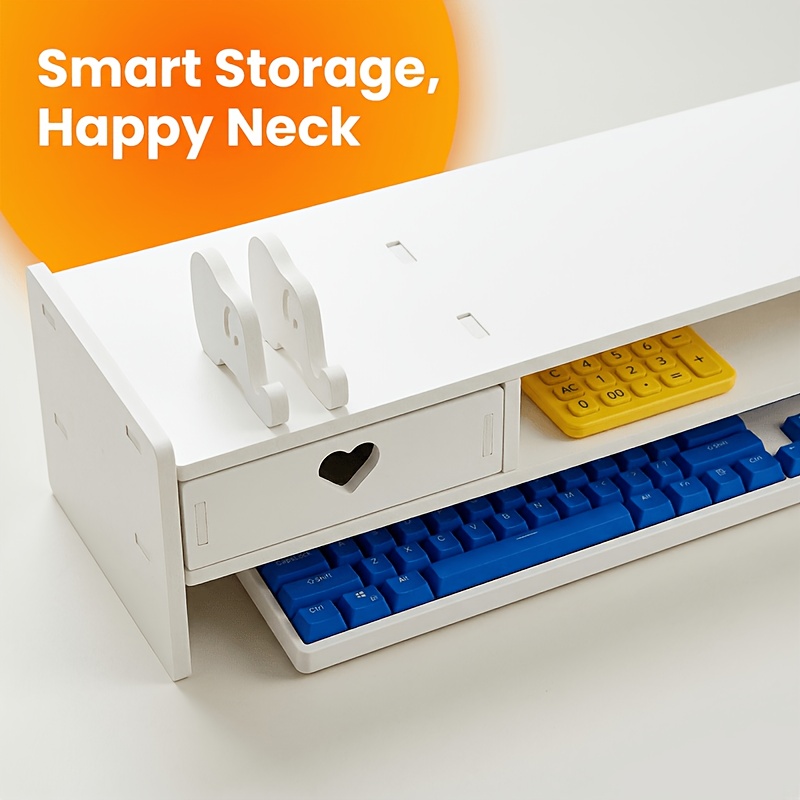 Suporte Minimalista Branco de  - Desk Setup White avaliação e preço