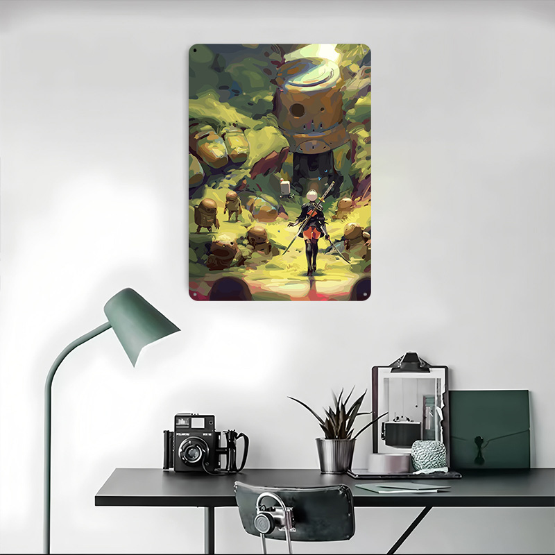 Nier Automata: 2B na Floresta  - Desk Setup Vintage avaliação e preço