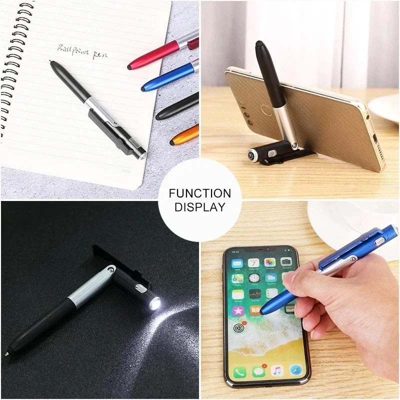 Caneta Multifuncional 4 em 1 c - Dual Phone Holder avaliação e preço
