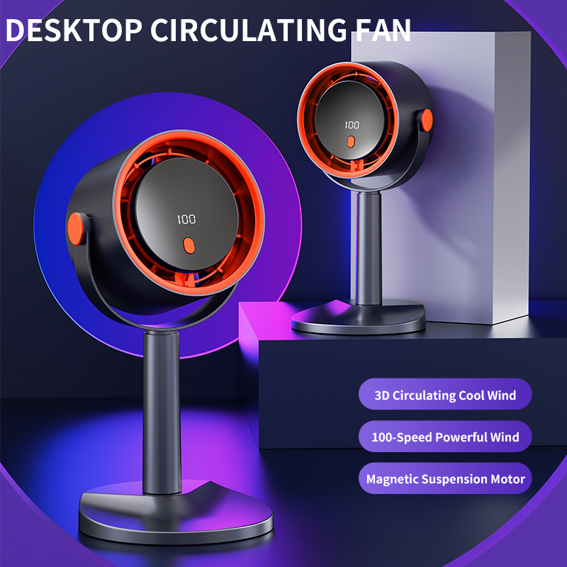 Ventilador elétrico sem lâmina - Desk Setup Gear avaliação e preço