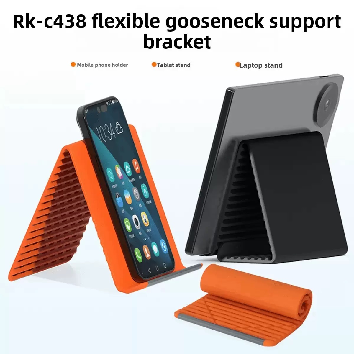 Suporte de Telefone Portátil e - Dual Phone Holder avaliação e preço