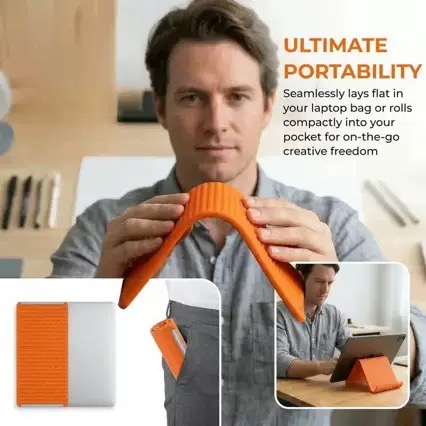Suporte de Telefone Portátil e - Dual Phone Holder avaliação e preço