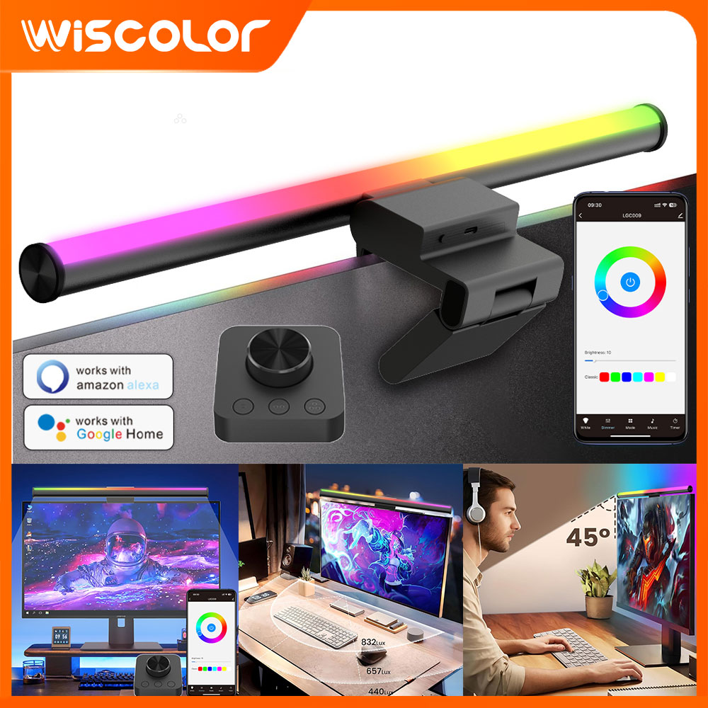 Luminária de Tela LED para Mon - Desk Setup Home avaliação e preço
