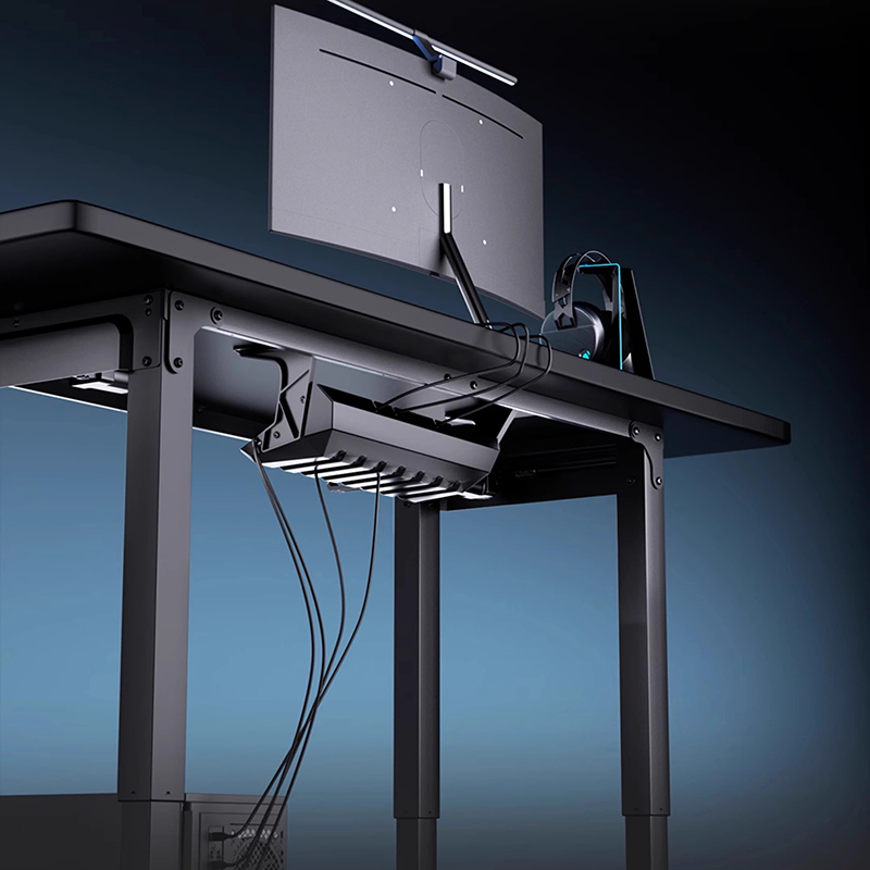 Mesas dobráveis gamer mesa de  - Desk Setup Oak avaliação e preço
