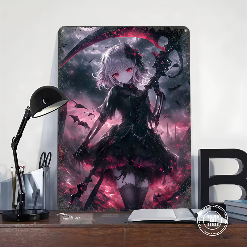 Pôster de Menina Demoníaca Cei - Desk Setup Vintage avaliação e preço