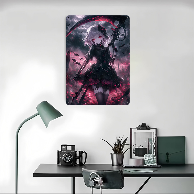 Pôster de Menina Demoníaca Cei - Desk Setup Vintage avaliação e preço