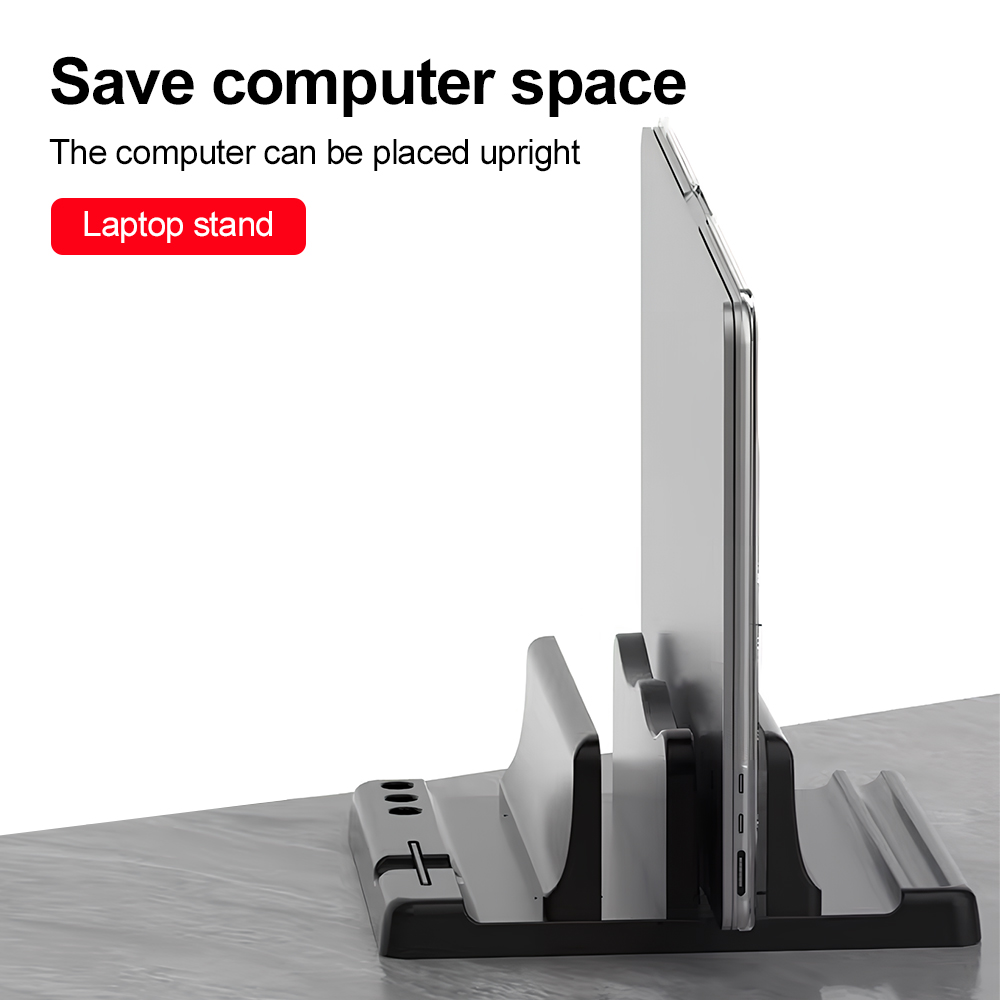 Suporte vertical para laptop,  - Desk Setup Table avaliação e preço