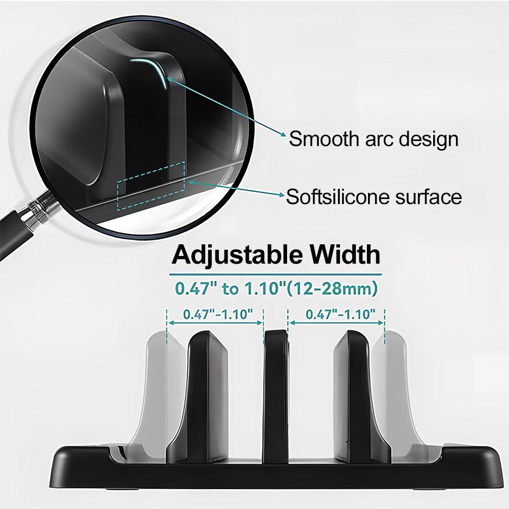 Suporte vertical para laptop,  - Desk Setup Table avaliação e preço