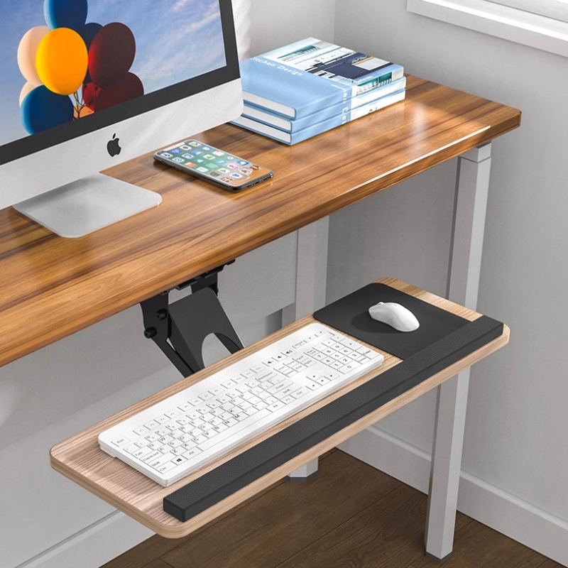 ‌ Suporte Ergonômico para Tecl - Desk Setup With Keyboard Tray avaliação e preço