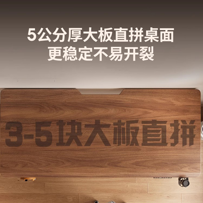 Mesa de escritório com altura  - Desk Setup Oak avaliação e preço