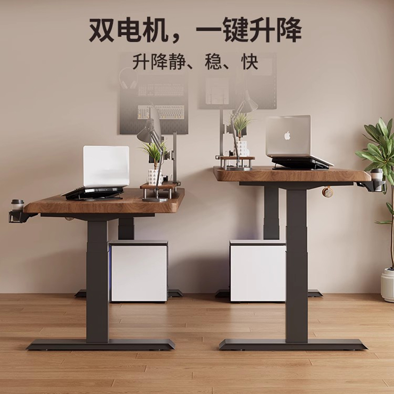 Mesa de escritório com altura  - Desk Setup Oak avaliação e preço