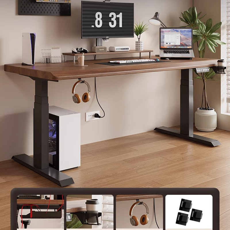 Mesa de escritório com altura  - Desk Setup Oak avaliação e preço