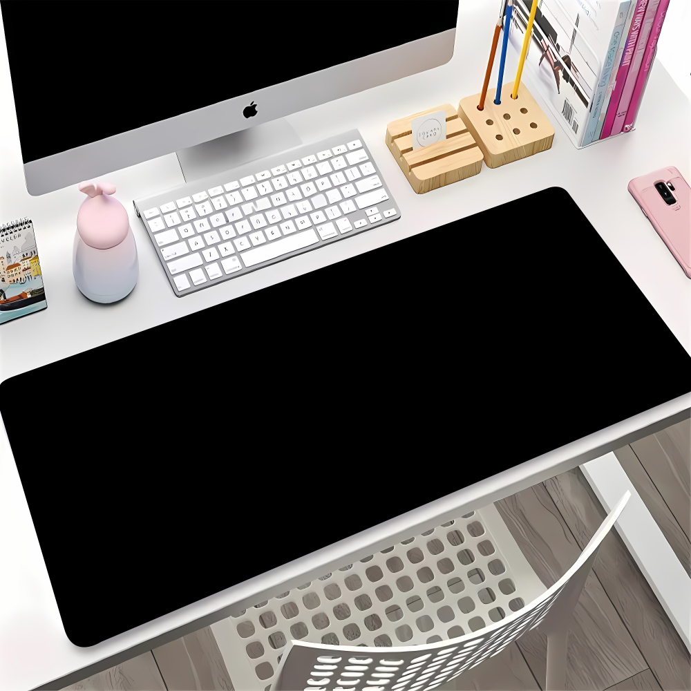Cor sólida gaming mouse pad ga - Desk Setup Pink avaliação e preço