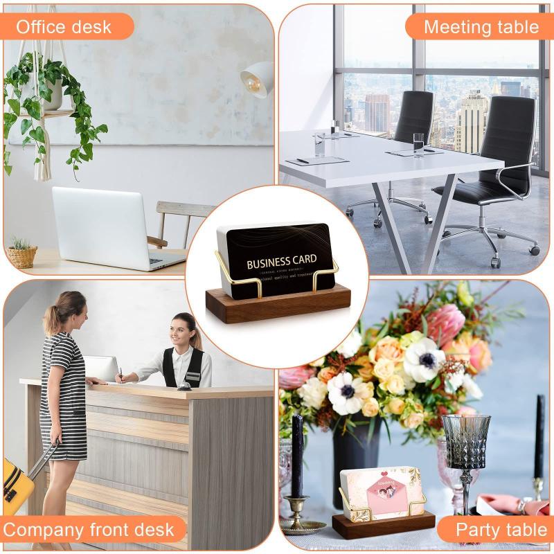 【A8】Organizador de Cartões de  - Desk Setup Home avaliação e preço
