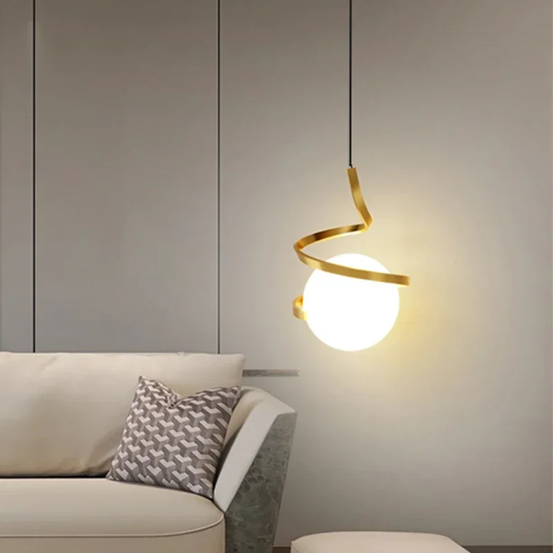 Nordic LED Pendant Light, Hang - Desk Setup White avaliação e preço