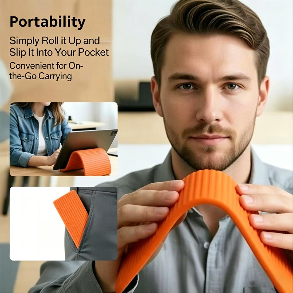 Suporte portátil de silicone p - Dual Phone Holder avaliação e preço