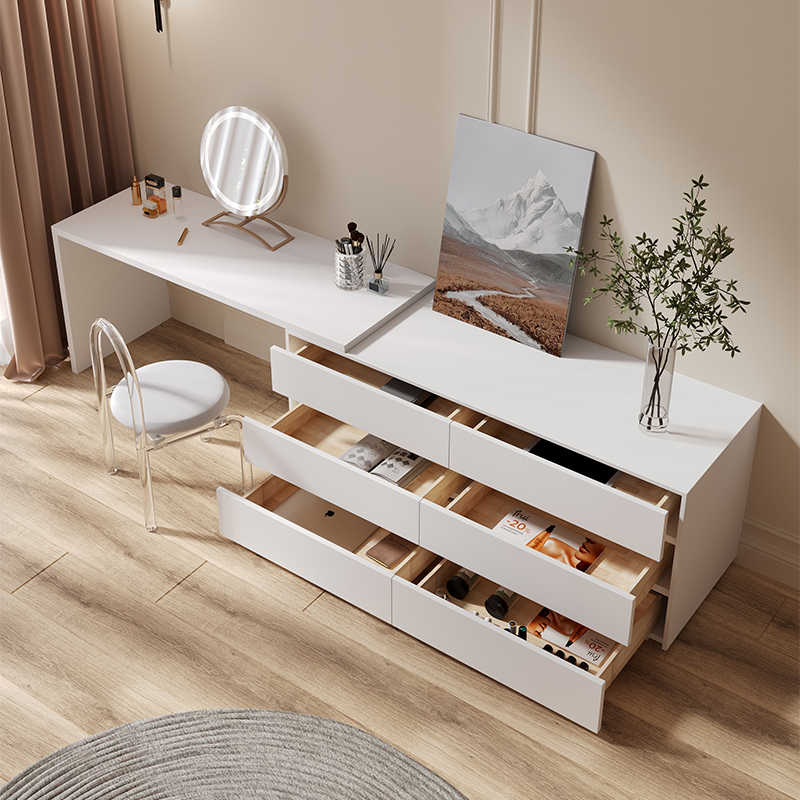 Cômoda, multiuso plana em form - Desk Setup Bedroom avaliação e preço
