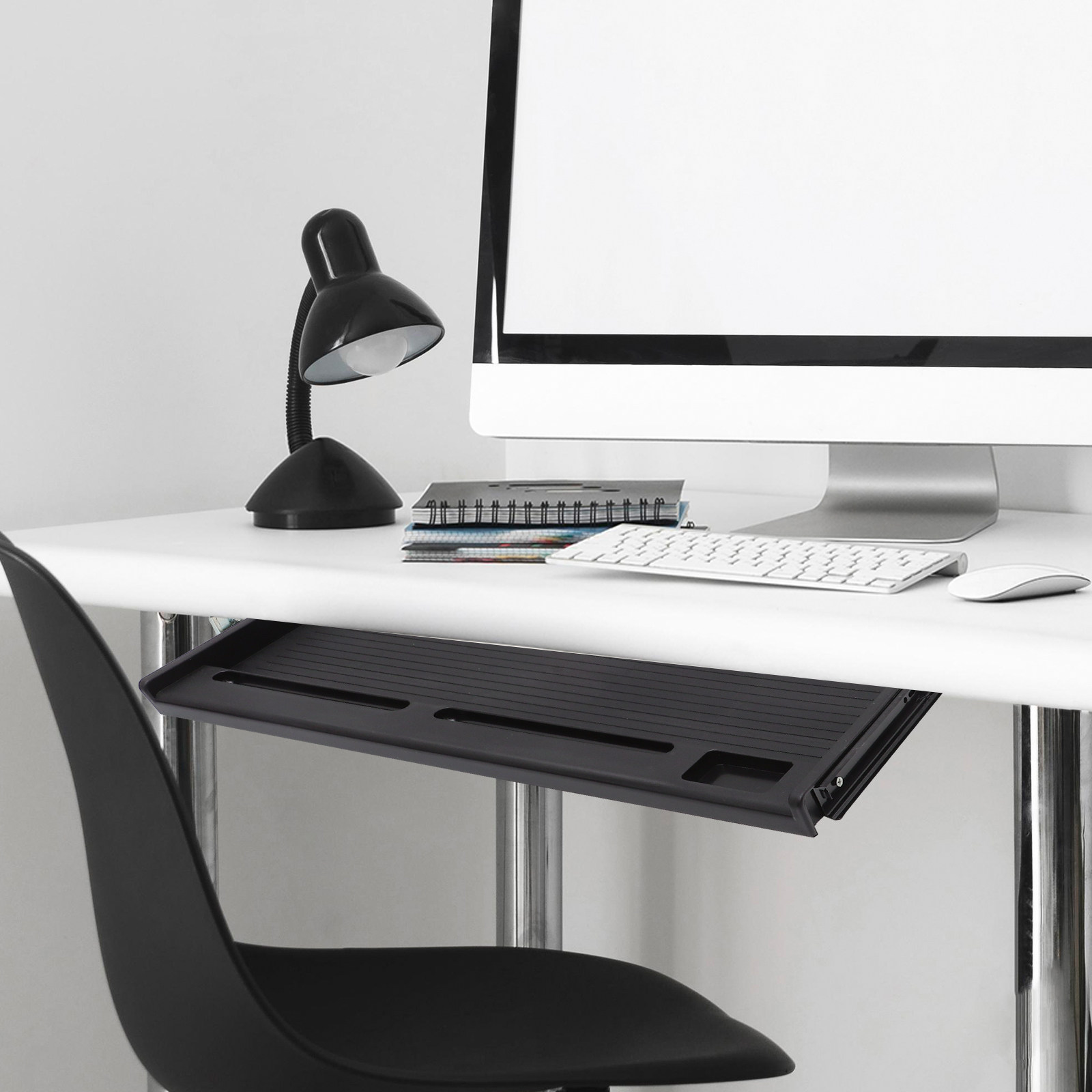 1 Conjunto de Bandeja Deslizan - Desk Setup Office avaliação e preço