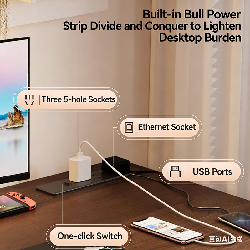 Mesa Elétrica Moderna com Dois - Desk Setup Office avaliação e preço