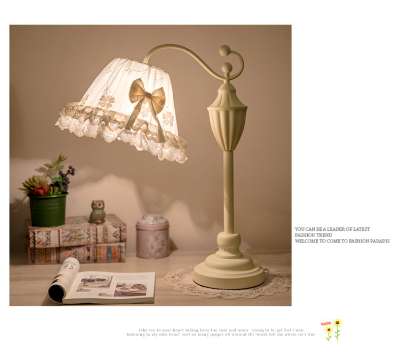 Princess Fabric Standing LED L - Desk Setup Home avaliação e preço