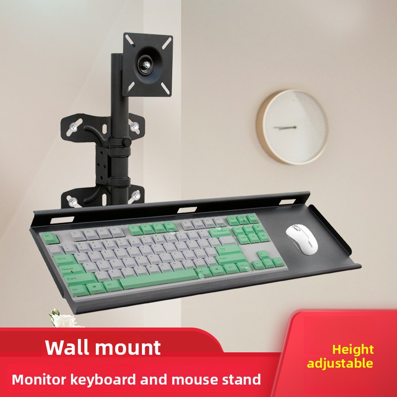 Suporte de Teclado de Parede A - Desk Setup With Keyboard Tray avaliação e preço