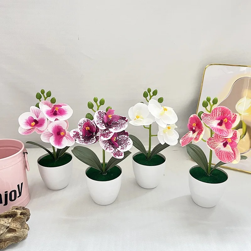 1 pçs 20cm plantas de simulaçã - Desk Setup Plants avaliação e preço