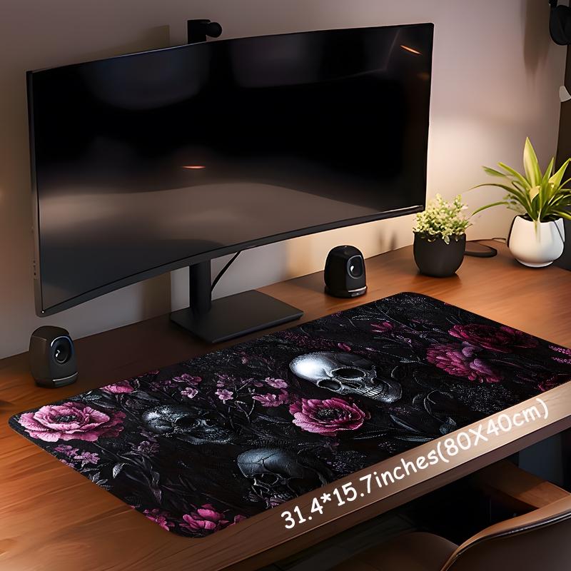 Mouse Pad Gótico com Estampa d - Desk Setup Pink avaliação e preço